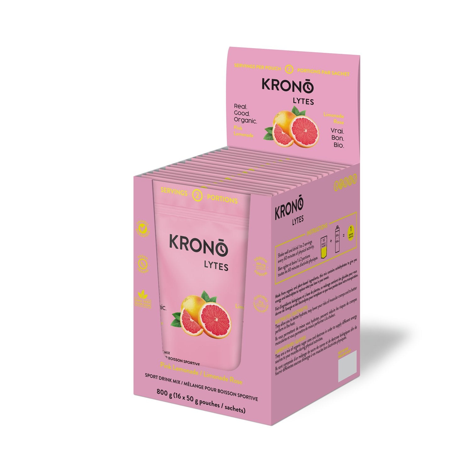 KRONO NUTRITION Sports Drink - Pink Lemonade