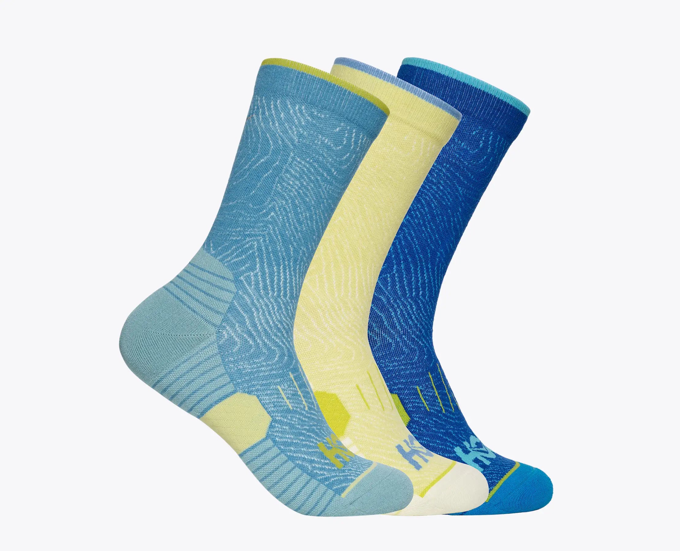 HOKA Crew Run Socks (3pk)