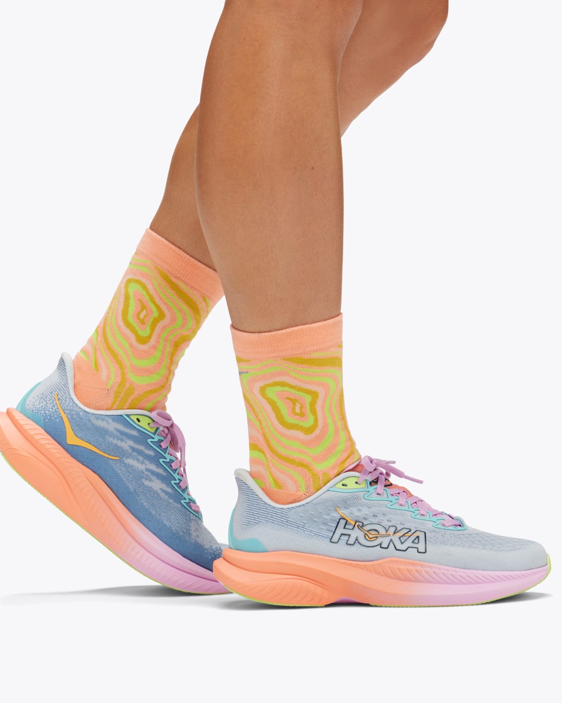 HOKA Topo Crew Run Socks