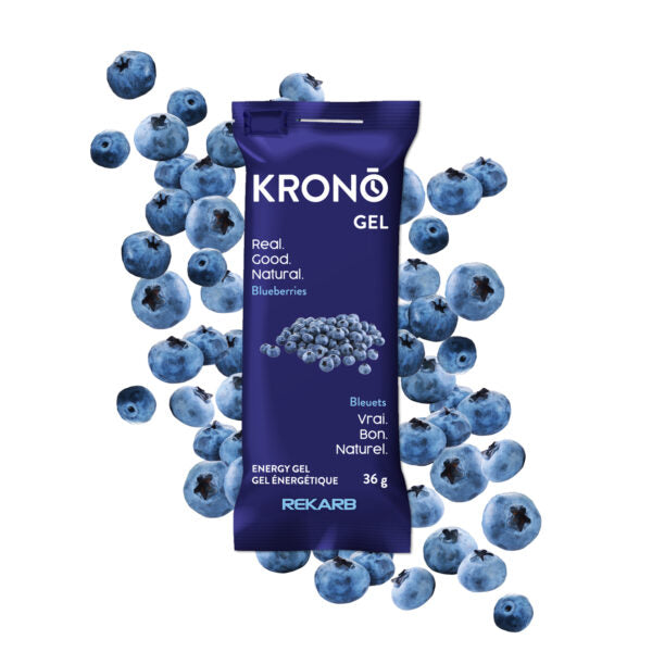 KRONO NUTRITION Energy Gel - Blueberries (4pk)