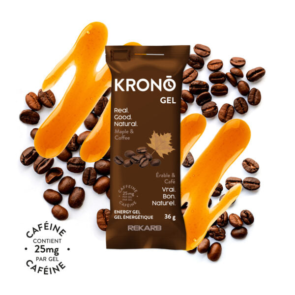 KRONO NUTRITION Energy Gel - Maple & Coffee (4pk)