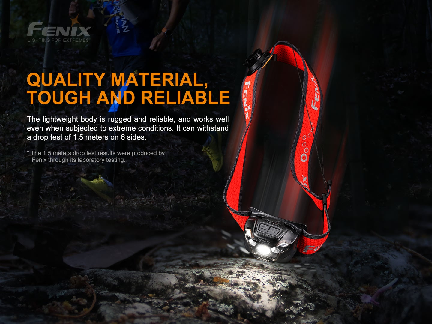 FENIX HL18R-T Lightweight Headlamp - 500 lumens