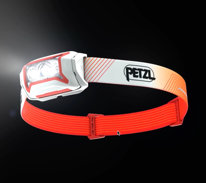 PETZL ACTIK® CORE Headlamp - 600 lumens