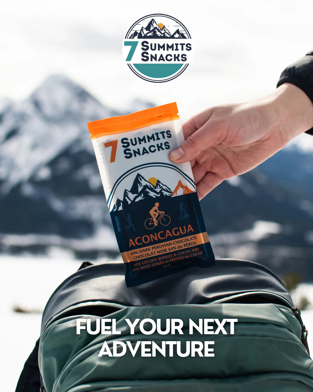 7 SUMMITS SNACKS Superfood Chocolate Bars