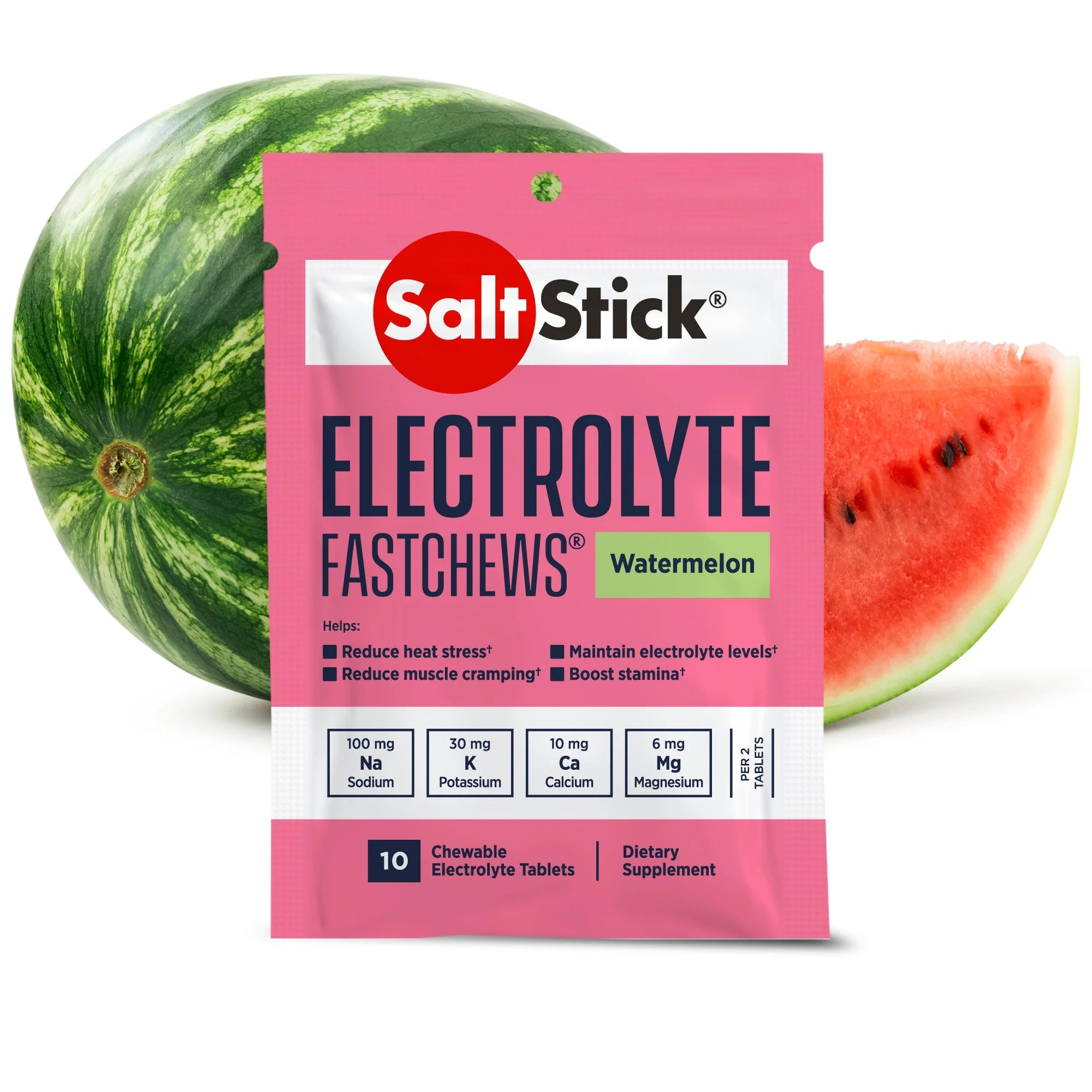 SALTSTICK FastChews - Watermelon (10ct)