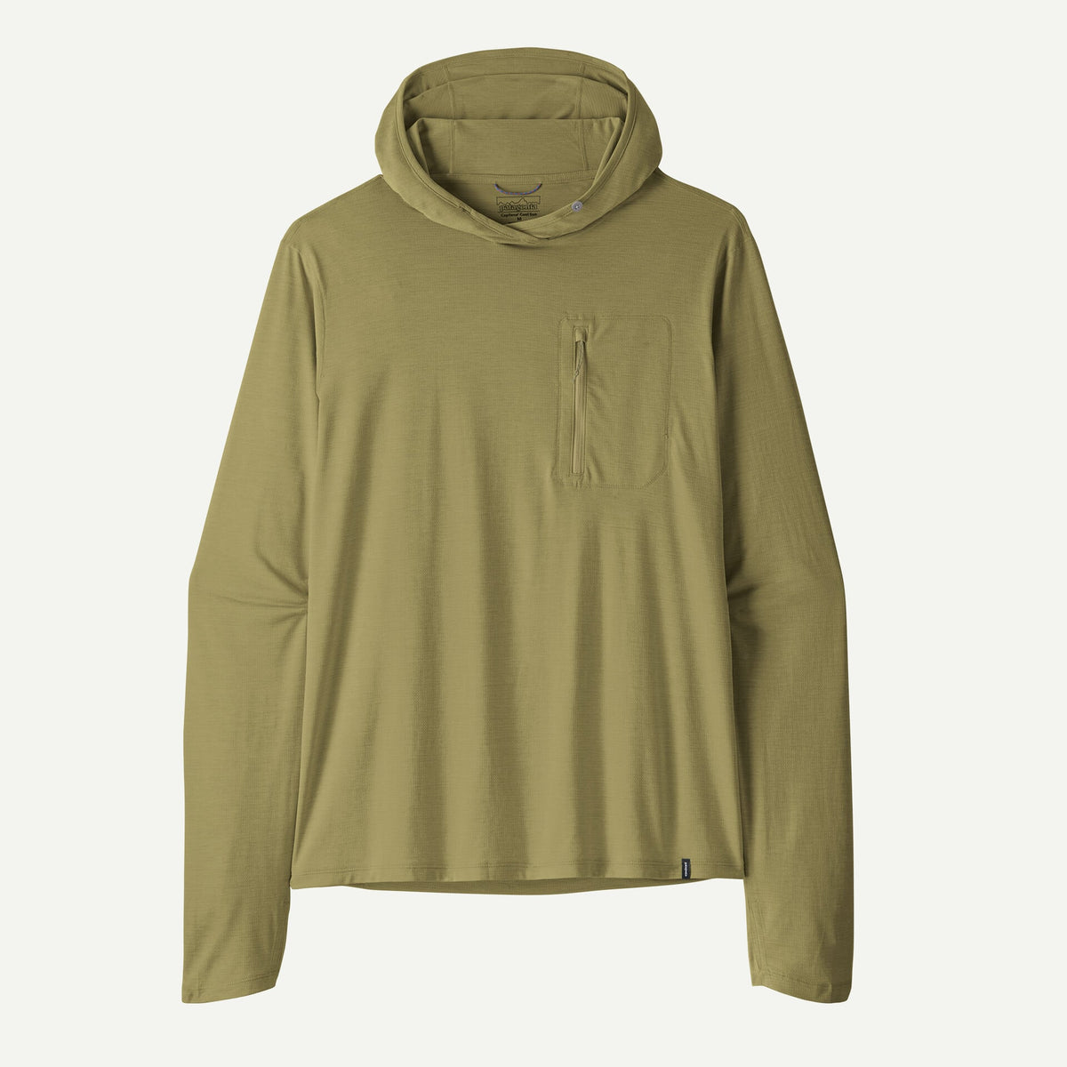 PATAGONIA Capilene Cool Sun Hoody - Men's - Gumtree Green