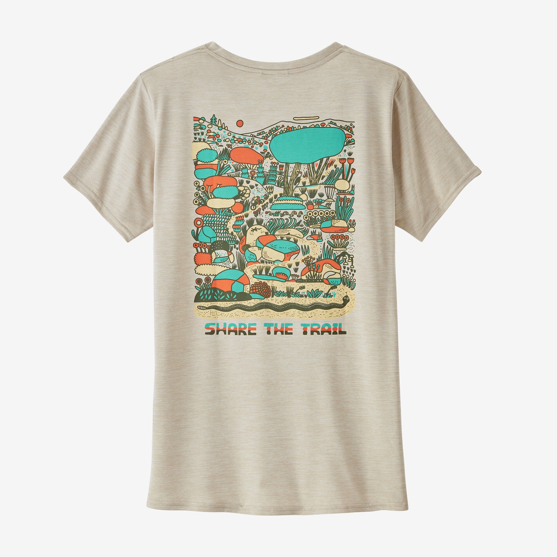 PATAGONIA Capilene Cool Daily Graphic Shirt - Lands - Women's