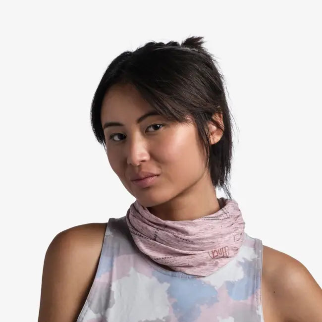BUFF Reflective Neckwear - HTR Rose Pink