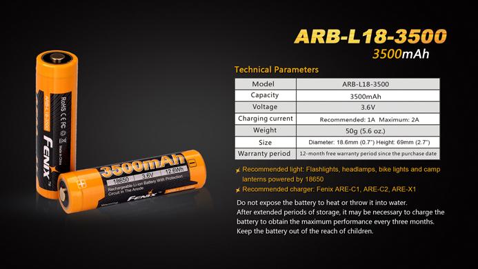 FENIX ARB-L18-3500 Battery