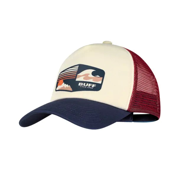 Casquette Trucker Buff - 100% Polyester Et Coton - Style Décontracté, Ajustable