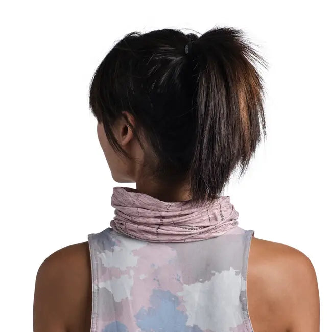 BUFF Reflective Neckwear - HTR Rose Pink