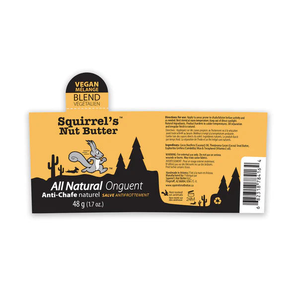 SQUIRREL'S NUT BUTTER Vegan Salve