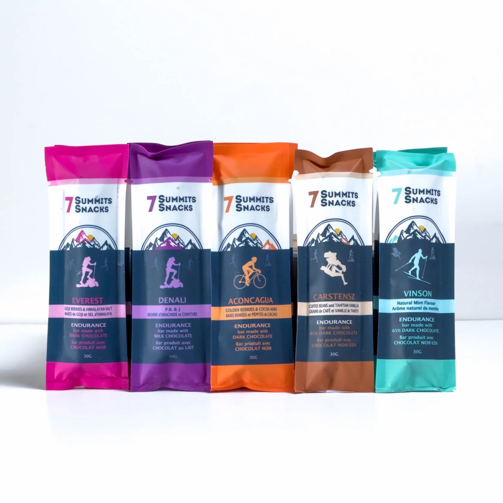 7 SUMMITS SNACKS Endurance Chocolate Bars