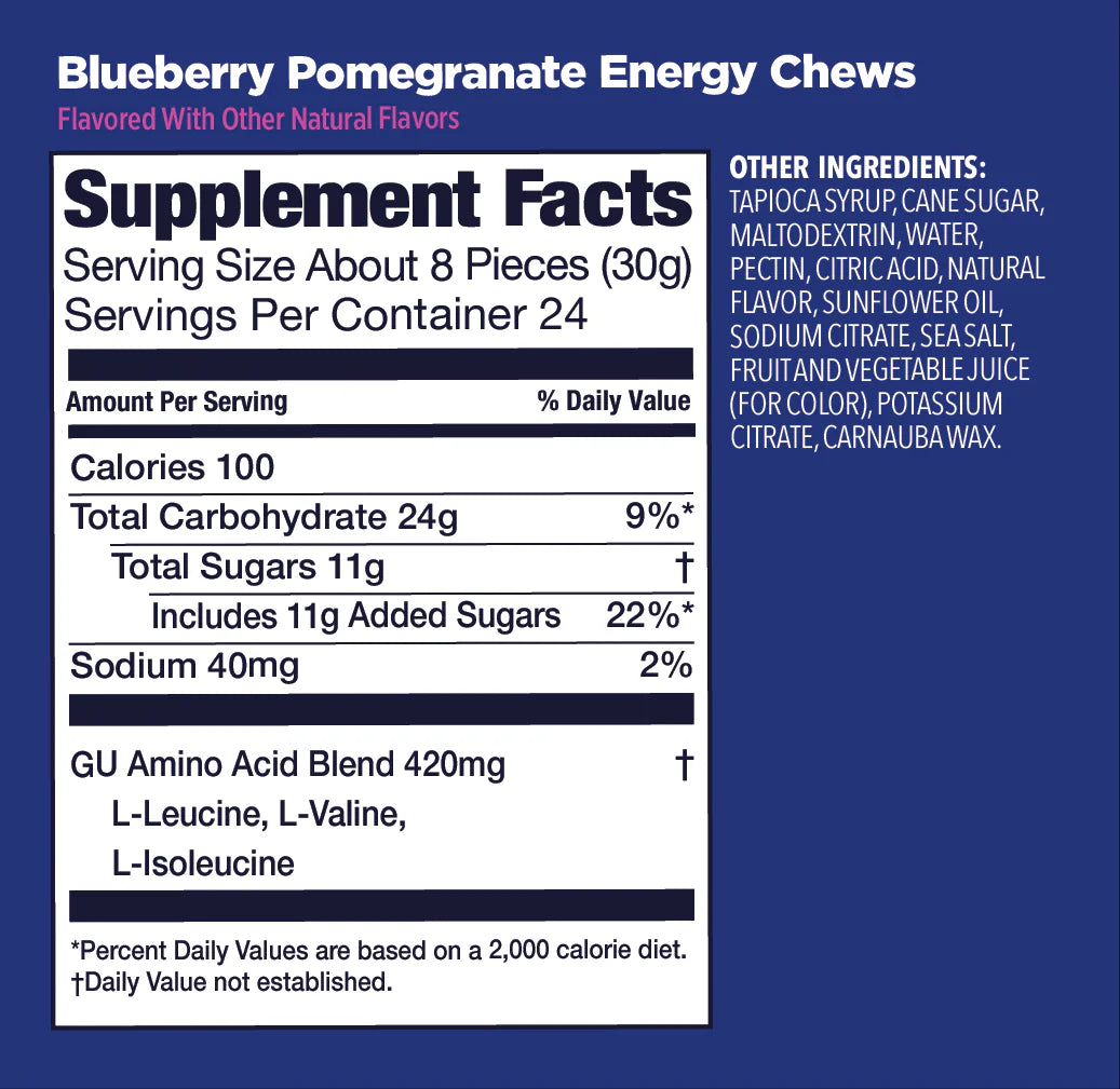 GU Energy Chews