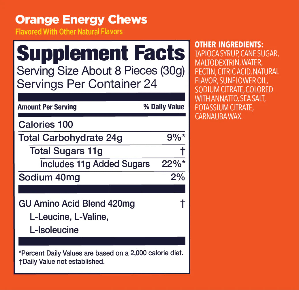 GU Energy Chews