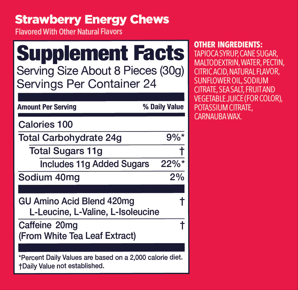 GU Energy Chews