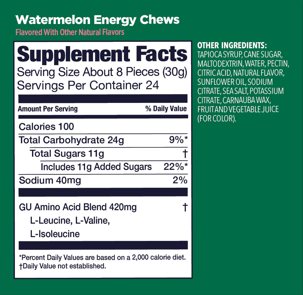 GU Energy Chews