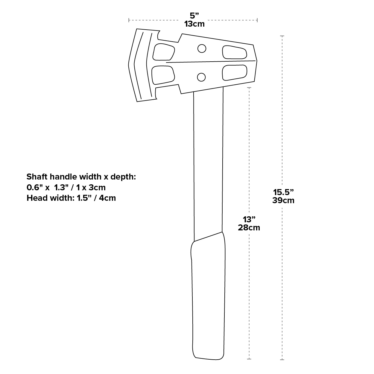 BIG AGNES Stake Hammer/Hatchet