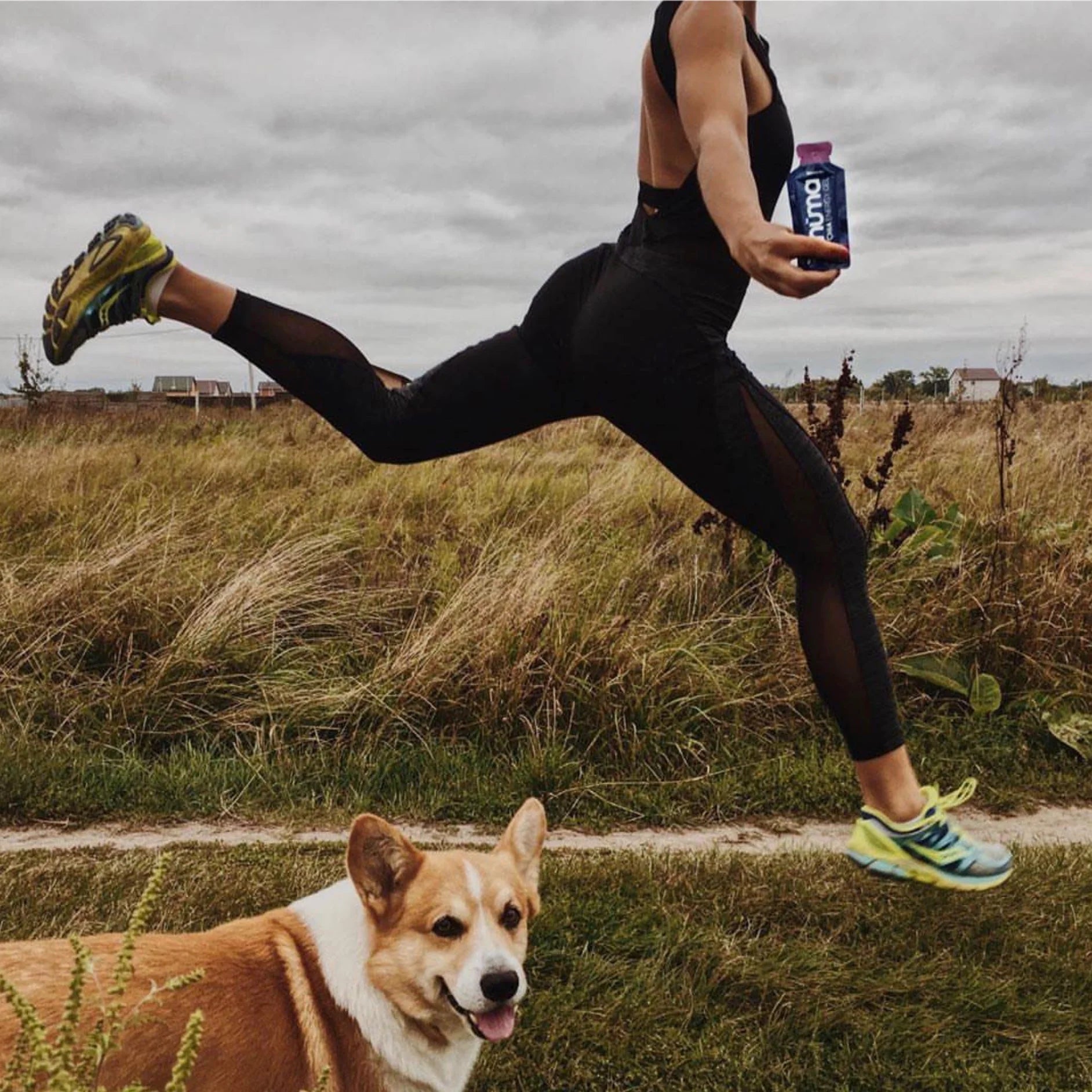 HUMA Chia Energy Gel - Blueberry (4pk)