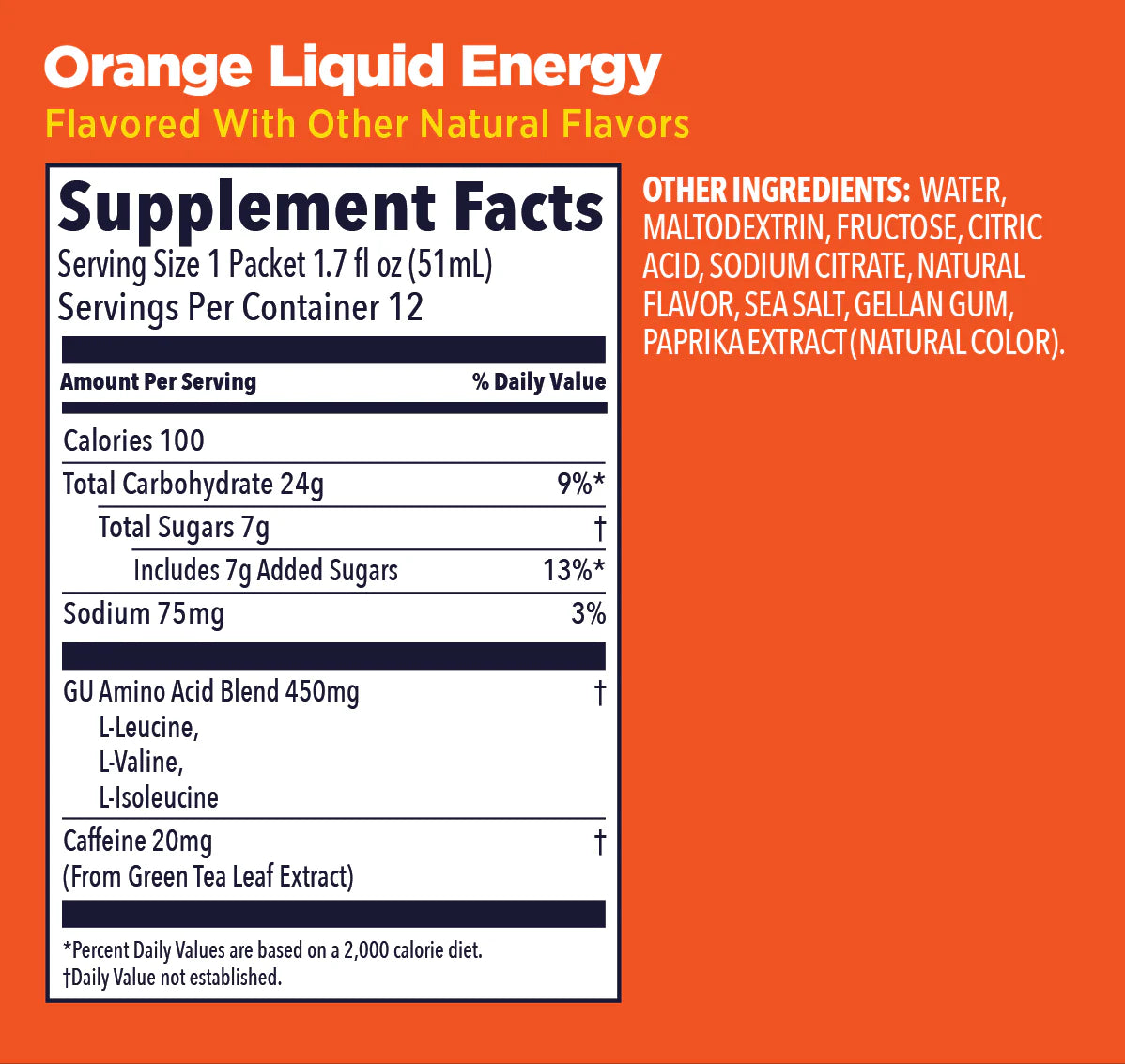 GU Liquid Energy Gels