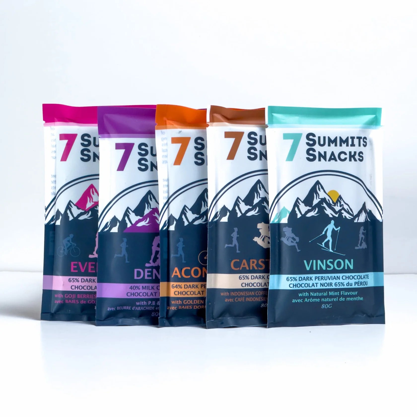 7 SUMMITS SNACKS Superfood Chocolate Bars