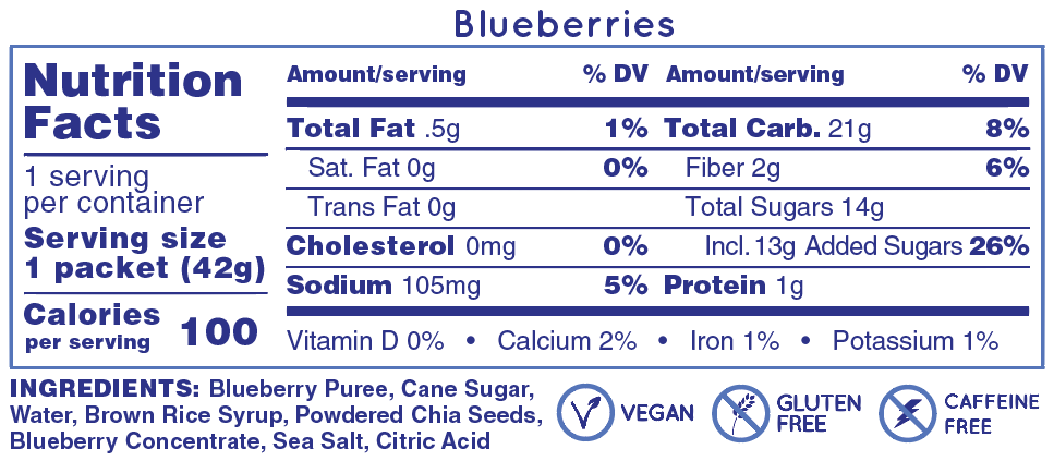 HUMA Chia Energy Gels