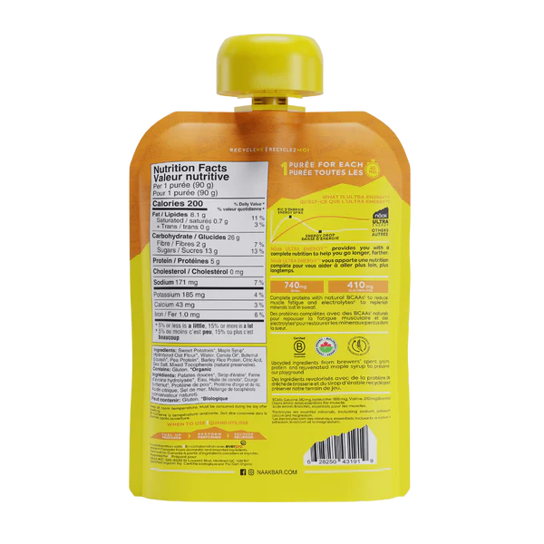 NAAK Ultra Energy Purees