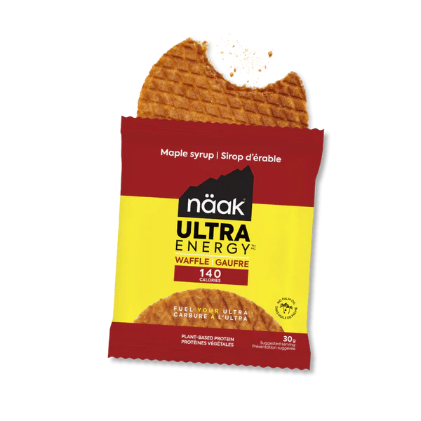 NAAK Ultra Energy Waffle - Maple Syrup (4pk)