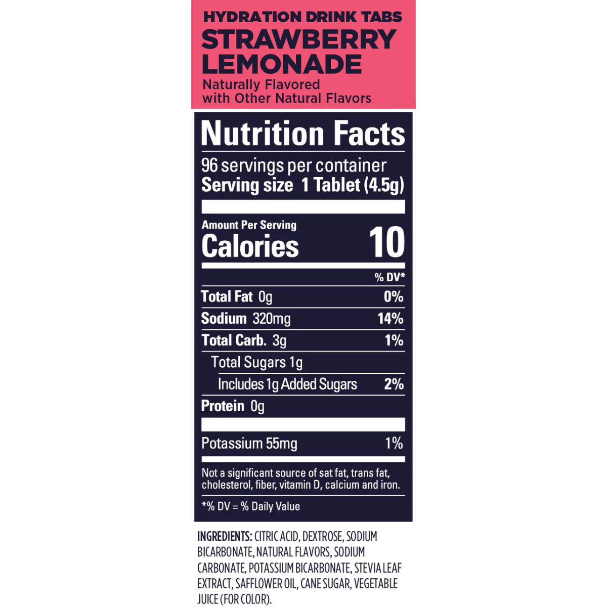 GU Electrolyte Drink Tabs - Strawberry Lemonade