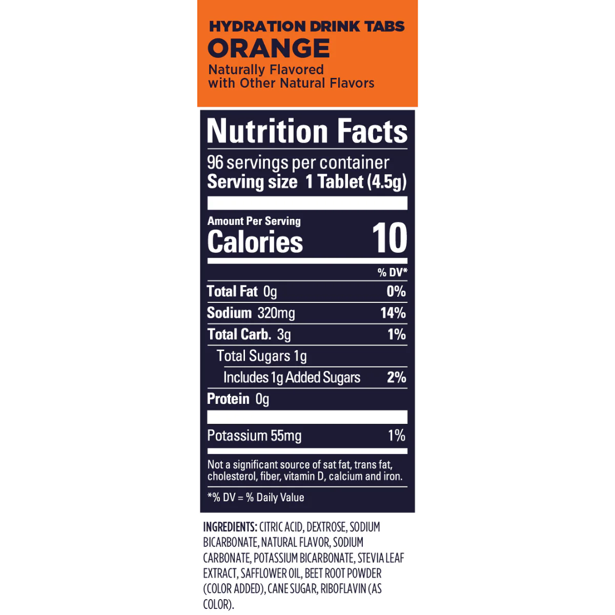 GU Electrolyte Drink Tabs - Orange