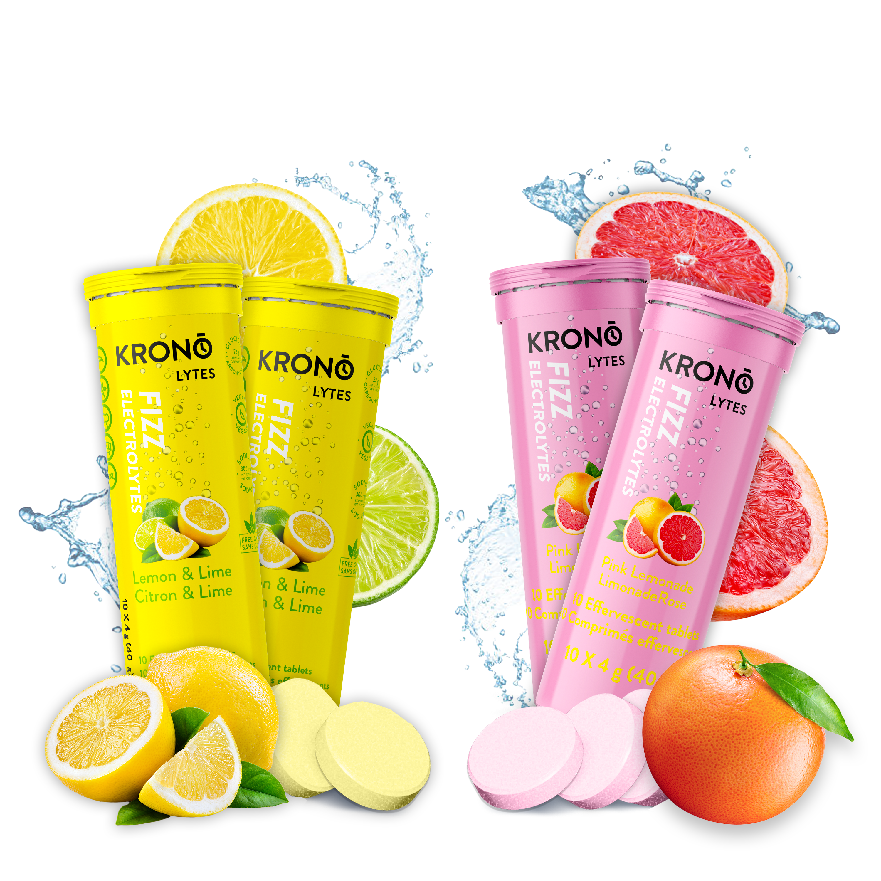 KRONO NUTRITION Electrolytes Sport Hydration Tabs