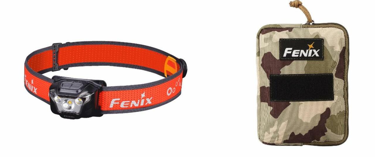 FENIX HL18R-T Lightweight Headlamp w/ Carry Case - 500 lumens