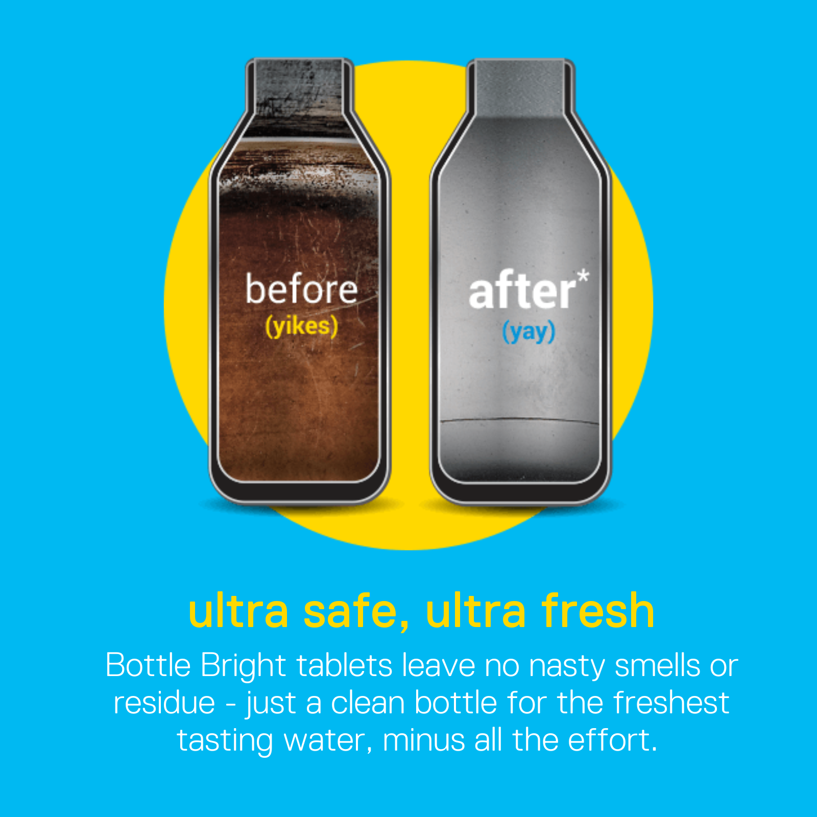 Bottle Bright® Bottle Cleaning Tablets (12pk)