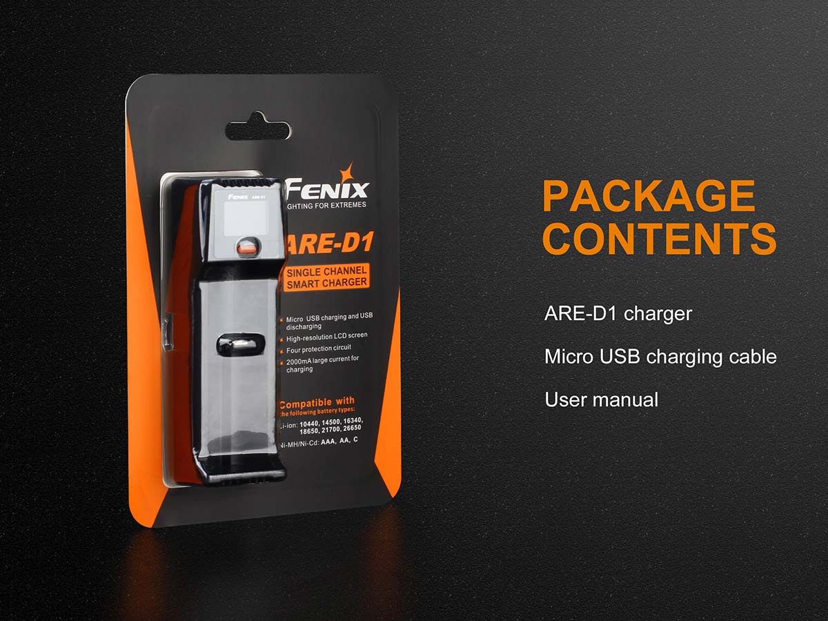 FENIX ARE-D1 Battery Charger