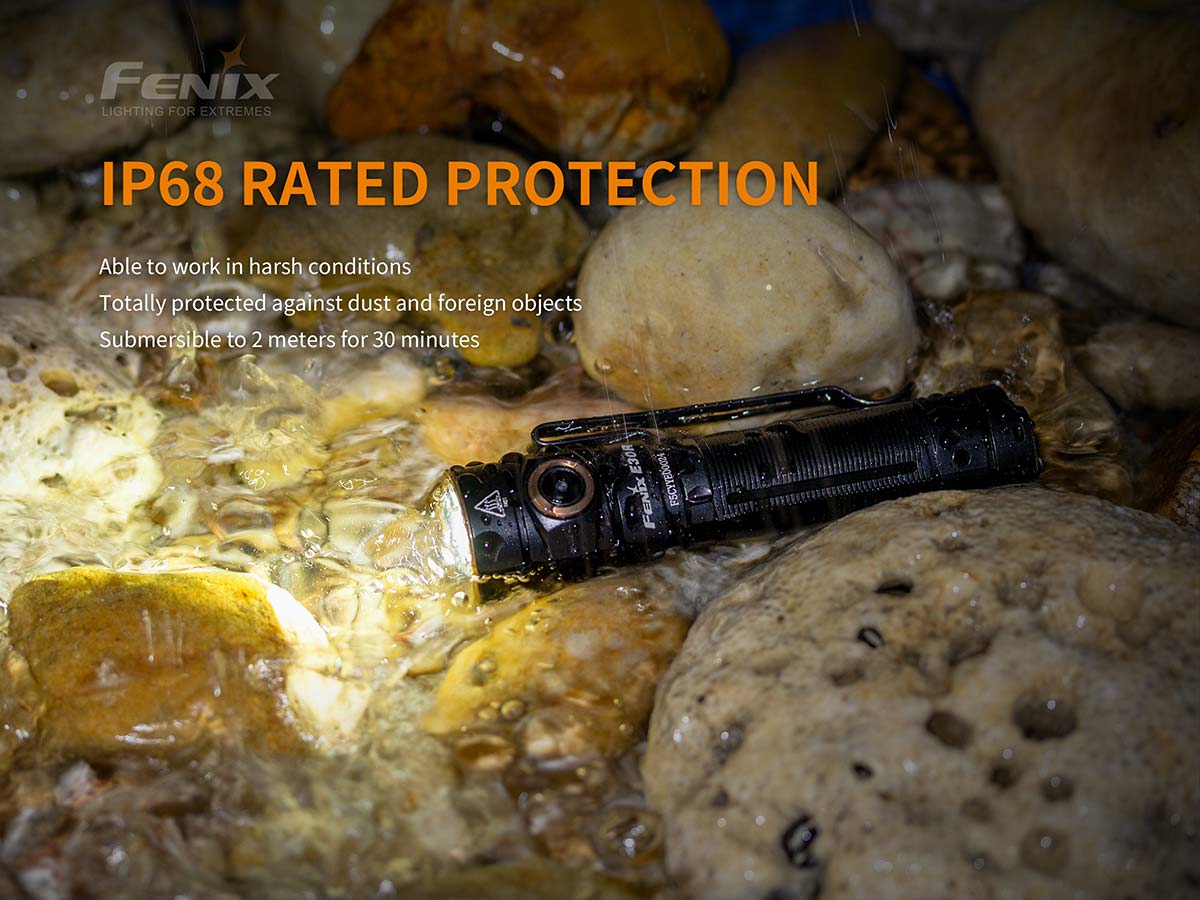 FENIX E30R Rechargeable Flashlight - 1,600 lumens