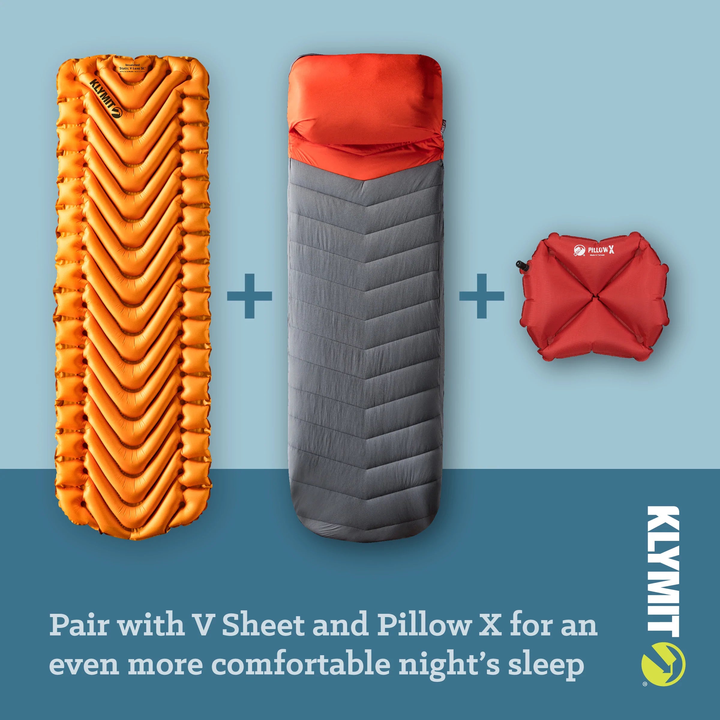 KLYMIT Insulated Static V Lite Sleeping Pad