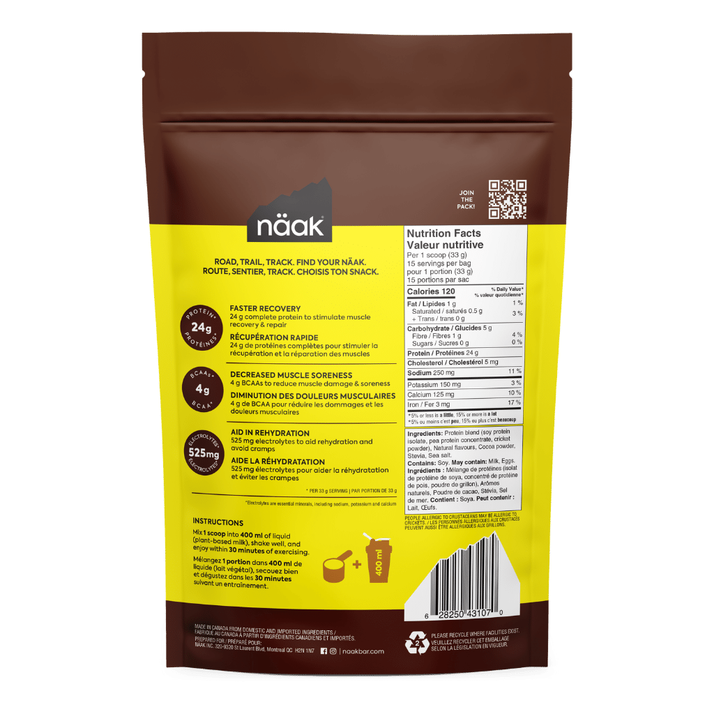NAAK Ultra Recovery Protein - Chocolate