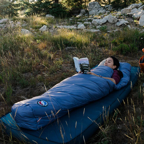 BIG AGNES Anthracite 20˚F/-7˚C Sleeping Bag - Women's