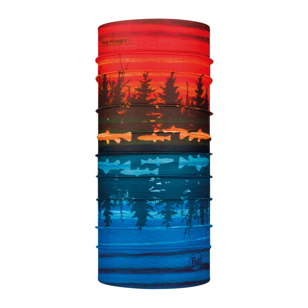 BUFF Bugslinger Coolnet UV+ Neckwear - Reflections Multi