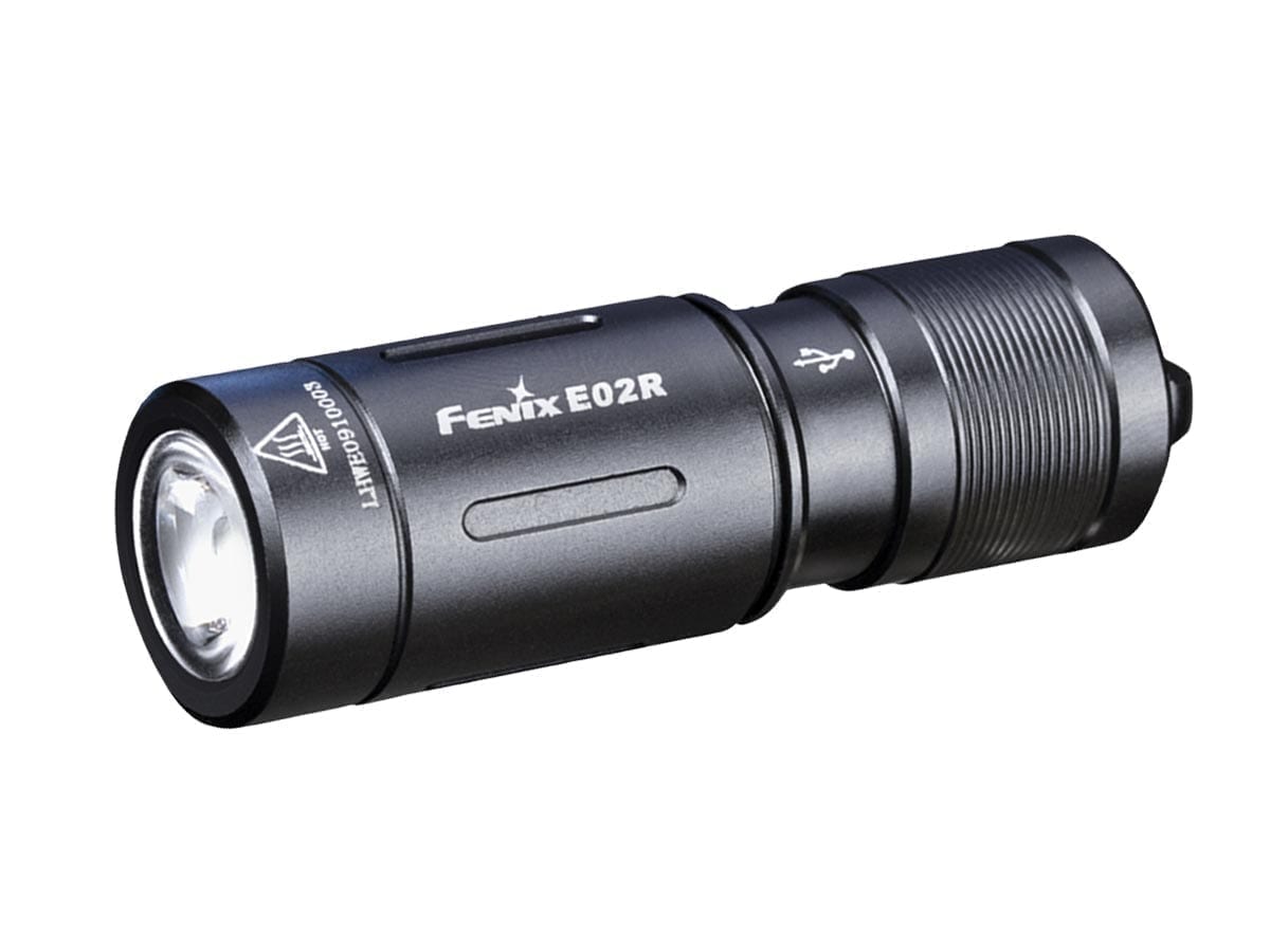 FENIX E02R Rechargeable Everyday Flashlight - 200 lumens