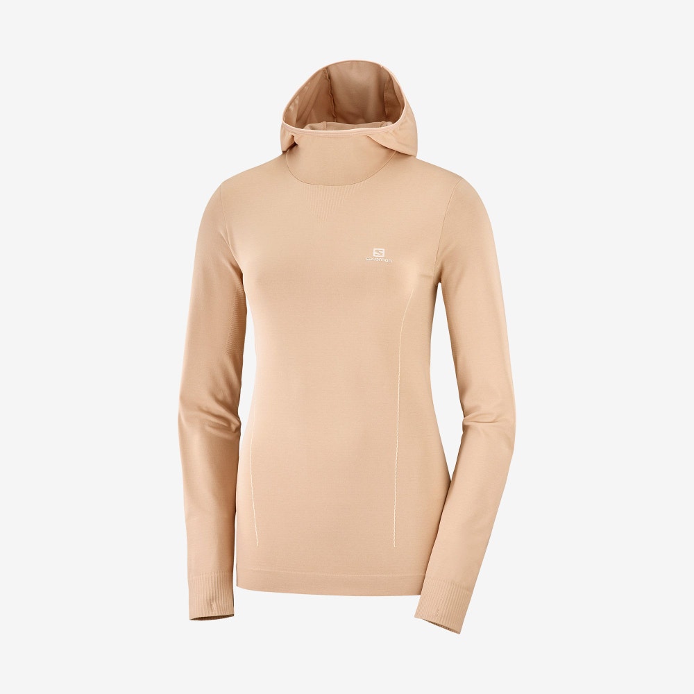 SALOMON Essential Seamless Hoodie - Women's