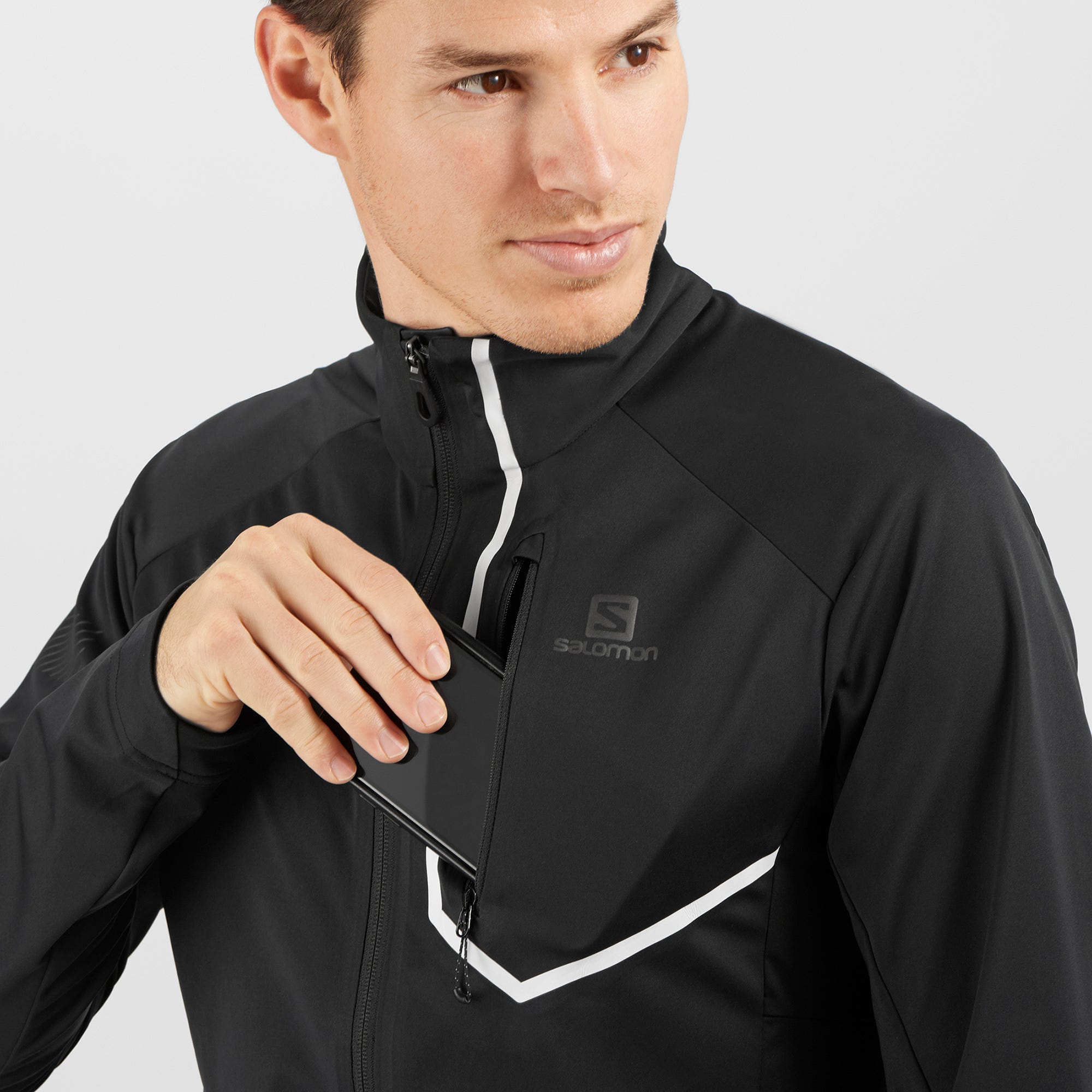 SALOMON Gore-Tex Infinium Windstopper Pro Jacket - Men's