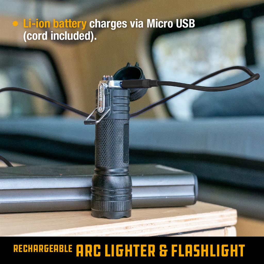 UCO Rechargeable Arc Lighter & Flashlight