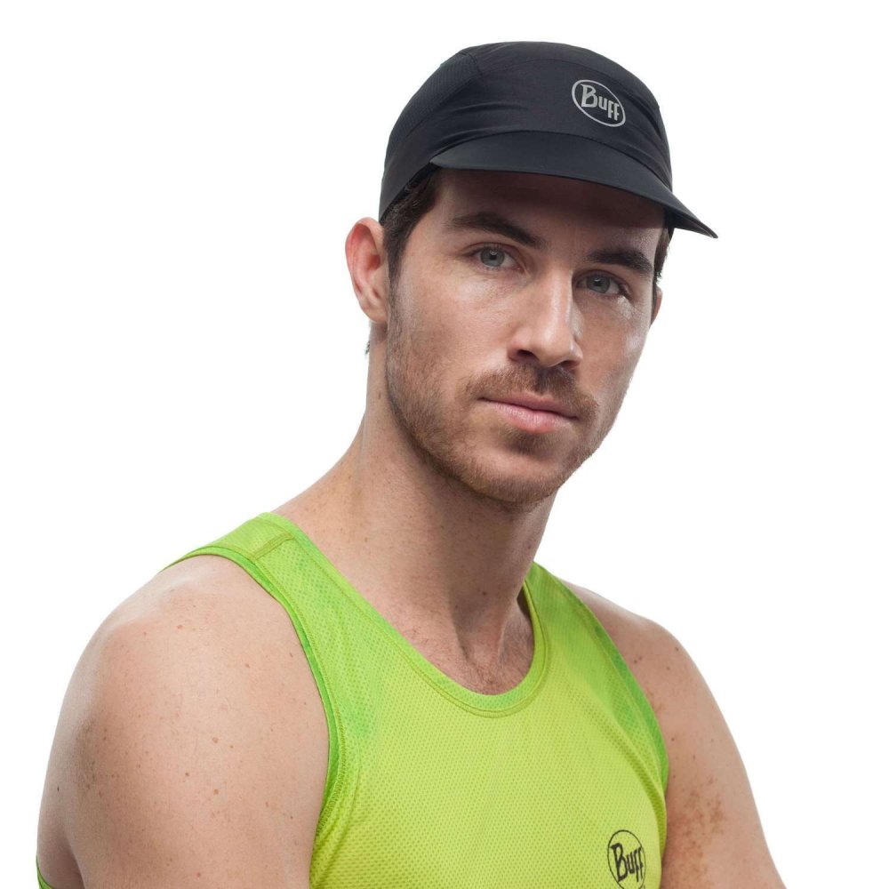 BUFF Reflective Pack Run Cap R - Solid Black