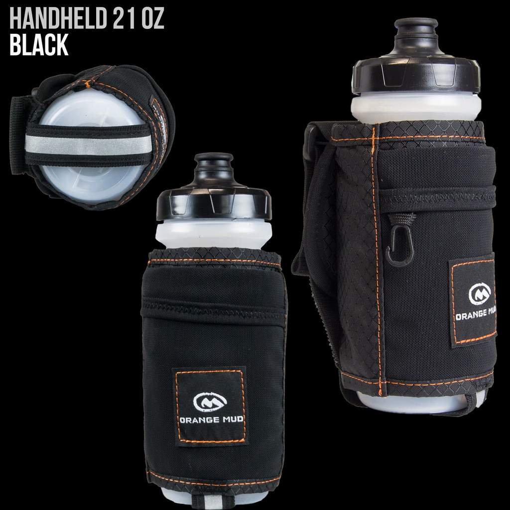 ORANGE MUD Running Water Bottle Handheld Hydration Pack 21 OZ