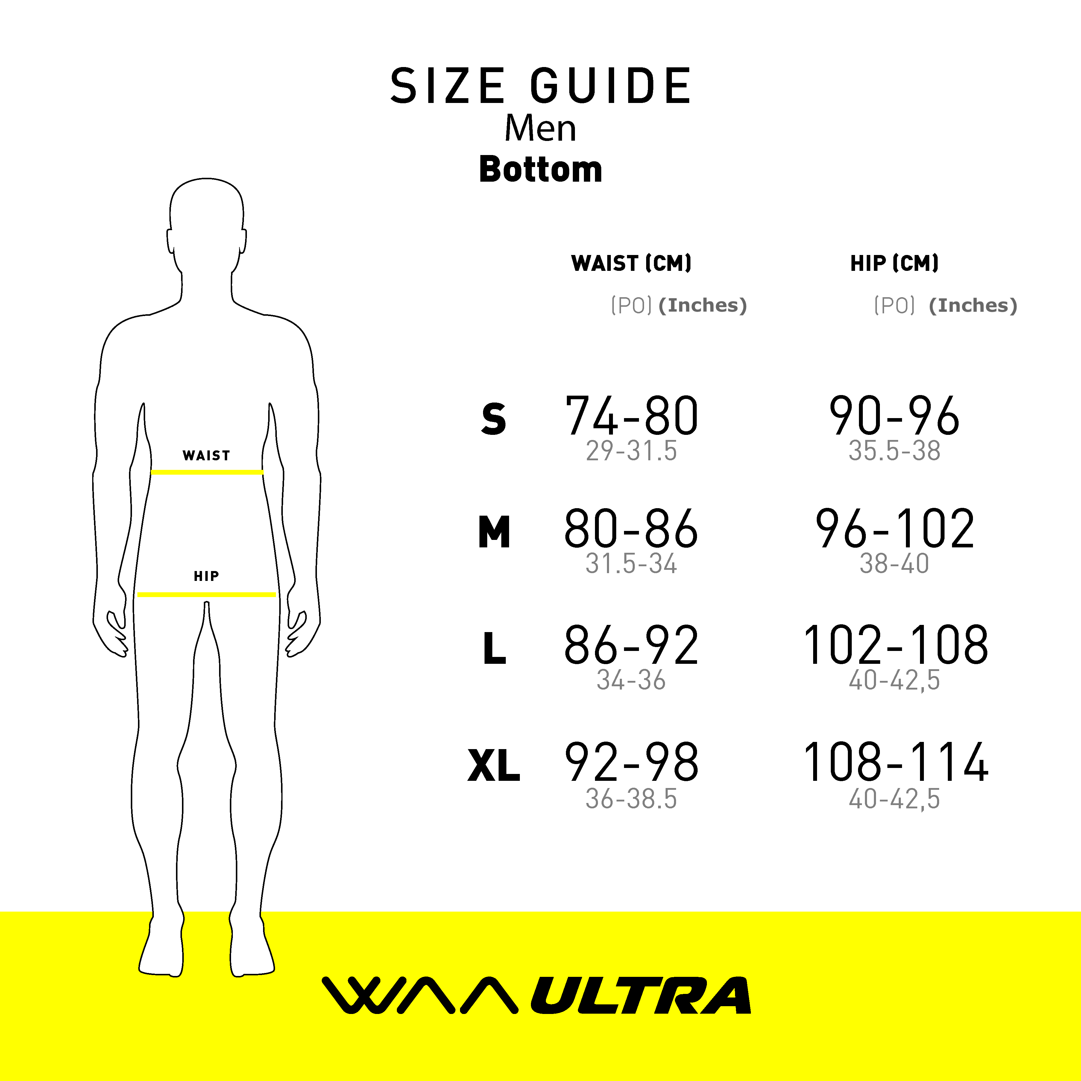 WAA Compression Calf Tights - Men's