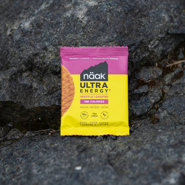 NAAK Ultra Energy Waffle - Berries (4pk)