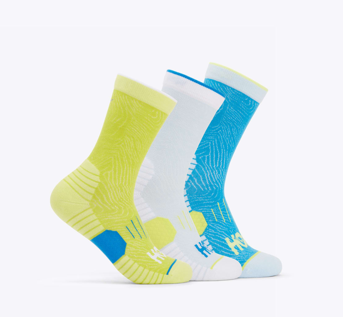 HOKA Crew Run Socks (3pk)