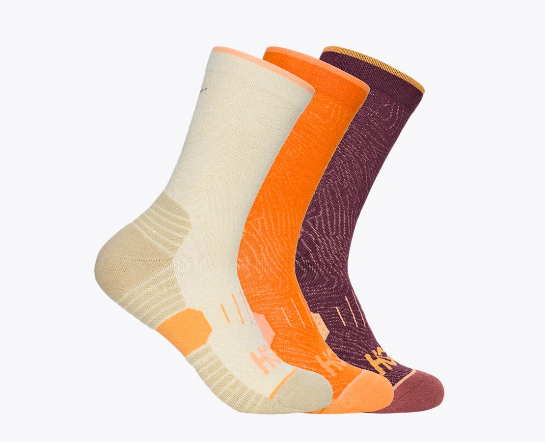 HOKA Crew Run Socks (3pk)