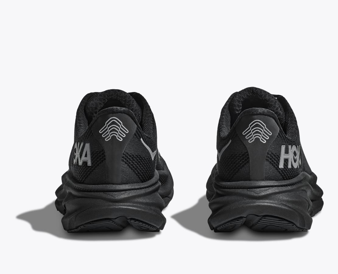 HOKA CLIFTON 9 ブラック26.5cm HOKA MEN'S CLIFTON 9 (D) BLACK/BLACK